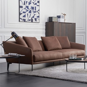 Morden Couch Set Furniture Luxury Designer Couch Minimalist Italian White Designs Modern RC-SF-03 Italian RC-SF-03 - Product Image 5