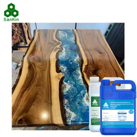 Résine d'art coulée résine époxy bricolage artisanat cristal résine époxy Kit bulle FreeTransparent AB époxy artisanat bijoux époxy mastic