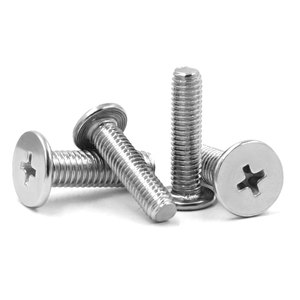 Tornillos de máquina de acero inoxidable M2 M2.5 M3 M4 M5 M6 M8 con cabeza plana ultrafina tipo Allen y hexágono interior - Product Image 5