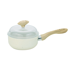Batterie de cuisine de luxe de haute qualité 7 pièces en aluminium antiadhésif marbre <span class=keywords><strong>pierre</strong></span> enduit <span class=keywords><strong>casserole</strong></span> granit forgé casseroles et marmites - Product Image 3