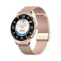 Nuevo Reloj Inteligente HK38 Classic AMOLED 2026, Cuerpo Delgado con Diamantes, Reloj Inteligente para Mujer, Monitor de Frecuencia Cardíaca, SpO2, Rastreador de Actividad Física