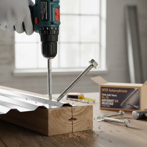 VITE Autoperforante TECC 6,3X 70mm. Pz. 10 Viti Autofilettanti KOVERVIT DX MUSTAD Prodotte in Italia - Product Image 3