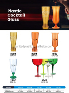 Vasos de Plástico PS de 600 ml para Smoothies y Cócteles de Cola, con Logotipo Personalizado, Marca OEM, Promocionales para Fiestas, Hechos en Vietnam - Product Image 4