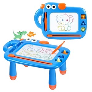Tableau magnétique en plastique pour <span class=keywords><strong>dessiner</strong></span> - Jouet éducatif pour enfants de 1 à 3 ans, garçons et filles, pour écrire et gribouiller, idéal comme cadeau - Product Image 1