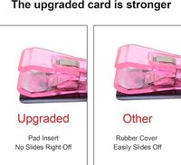 Article Tendance : Porte-cartes RFID sécurisé pour ongles longs, avec fonction de tirage de cartes bancaires, porte-clés pour femmes et filles, compatible ATM, RTS