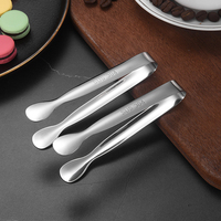 Pince de service mini en acier inoxydable écologique pour la cuisine, idéale pour les fêtes du thé, les bars à café, le sucre et la glace