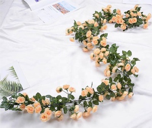Offre Spéciale soie 69 artificielle Rosetta longue vigne pour le tuyau de plafond de mariage enveloppé de plantes vertes décoratives - Product Image 6