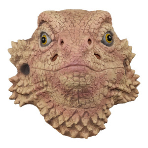 Eidechsen <span class=keywords><strong>maske</strong></span> Nette realistische Latex-Tier haube Halloween-Kostüm party Lustige Kopf bedeckung - Product Image 6