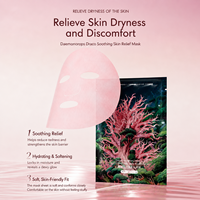 Masque Traitant Apaisant au Sang de Dragon Gb.Lab – Hydratation Douce, Soulagement des Rougeurs, Réparation de la Barrière Cutanée Sensible et Peaux Irritées