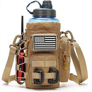 Sac de sport extérieur personnalisé pour bouteille d'eau, léger, à bandoulière, sac banane avec sangle réglable, résistant à l'eau - Product Image 1