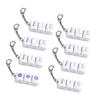 Porte-clés anti-stress clavier ARIRANG des Bangtan Boys, best-seller, avec breloque BT, merchandising J-Hope, violet