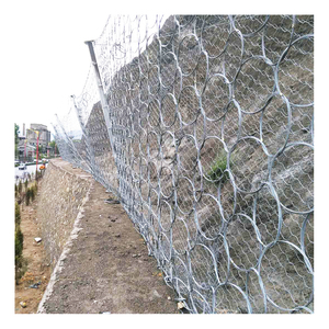 Hàng Rào Chắn Chắn Bùn Mạ Kẽm Rockfall Netting Hệ Thống Bảo Vệ Ổn Định Dốc Hàng Rào - Product Image 1