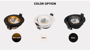Foco LED Empotrable Regulable Triac/0-10V/DALI IP44 de 7W, Downlight COB de Aluminio para Techo - Product Image 5
