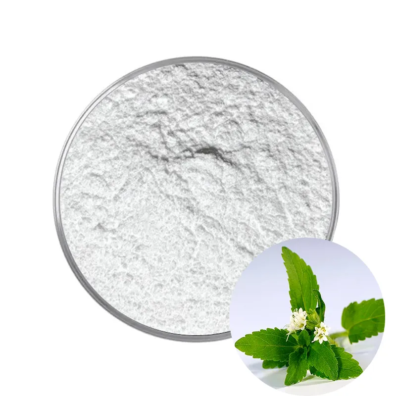Groothandel Food Grade Stevia Leaf Extract Poeder 98% Stevia Leaf Extract Poeder