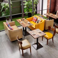 Chaises de salle à manger en bois massif très vendues, avec coussin en cuir PU, siège confortable, chaise en bois pour restaurant, café
