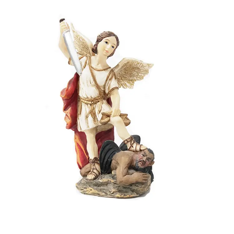 ريال غرامة بوليريسين مخصص الدينية 7 الملائكة تمثال للبيع