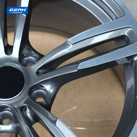 Pour BMW-300 DEAN FORGED DP215 17/18/19/20" Gris canon finition usinée Alliage d'aluminium 6061 Cinq branches Léger Personnalisé