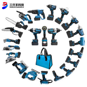 مجموعة أدوات الحفر اللاسلكية بدون فرش 18 مجموعة أدوات كهربائية - Product Image 1