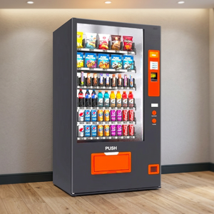 Distributeur automatique de snacks et de boissons avec réfrigération et accepteur de billets, reconditionné - Product Image 4