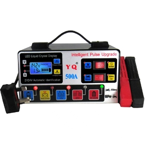 Chargeur <span class=keywords><strong>de</strong></span> <span class=keywords><strong>batterie</strong></span> numérique intelligent à affichage numérique <span class=keywords><strong>pour</strong></span> voitures 12V/24V, motos, <span class=keywords><strong>véhicules</strong></span> agricoles, outil <span class=keywords><strong>de</strong></span> réparation - Product Image 2