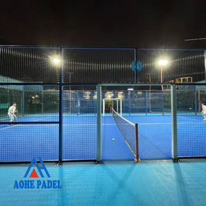 Fábrica AOHE: Equipamiento de Pista de Pádel Panorámica Azul para Interiores y Exteriores, Personalizado y a Bajo Precio - Product Image 4