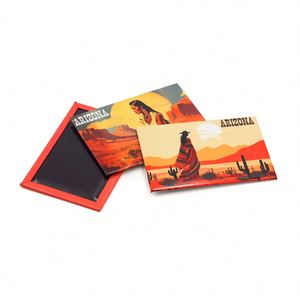 China Factory Seller Customized Color-Printed Arizona USA Travel Pictures Tin <b>Fridge</b> Magnet Souvenir Gift - Product Image 1
