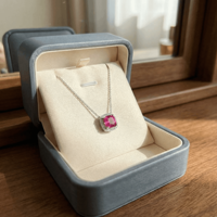 Collier ras de cou en argent avec pendentif en zircon cubique, bijoux d'astrologie tendance pour femmes