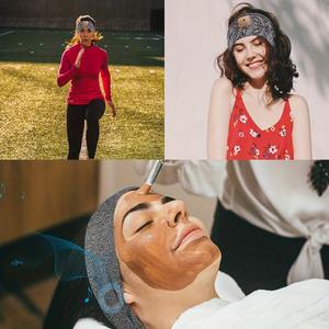 Nouveau design Blue Tooth 5.2 <span class=keywords><strong>bandeau</strong></span> de course de sport sans fil, <span class=keywords><strong>bandeau</strong></span> de musique de méditation de yoga adapté aux hommes et aux femmes - Product Image 4