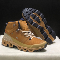 Sepatu Olahraga Pria Sol Tebal Khusus, Sol Luar Karet Sintetis, Penyangga, Sepatu Lari Kasual