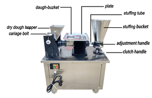 Haute qualité automatique petite maison portable momo Samosa boulette empanada vapeur faisant gyoza Tortellini 100 prix de la machine Samo - Product Image 2