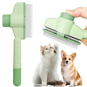 Brosse démêlante professionnelle en acier inoxydable pour chiens et chats – Outil de toilettage – Approvisionnement mondial - Product Image 1
