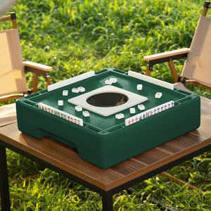 Machine de Mahjong Mini Portable, Table de Mahjong Flottante, Jeu pour un seul joueur, Boîte Mystère, Alimentation Électrique, Matériau Plastique, Sans Lavage - Product Image 6