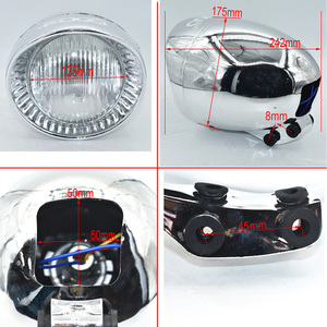 ไฟหน้ารถจักรยานยนต์35W แบบสั่งทำ,สำหรับ Harley Dyna Road King Softail <span class=keywords><strong>CBR600RR</strong></span> YZF-R1 <span class=keywords><strong>R6</strong></span> V Star ZX Ninja C90 - Product Image 3