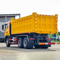 Camion benne minier Howo 6x4 de 30 tonnes d'occasion avec moteur diesel, camion benne lourd à vendre