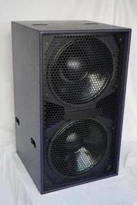 Système de sonorisation extérieur à ligne acoustique passive avec caisson de basses DJ double de 18 pouces BR218-<span class=keywords><strong>L</strong></span> 2025, haut-parleur avec amplificateur de 4 ohms en bois - Product Image 2