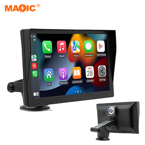 CarPlay Android <span class=keywords><strong>Auto</strong></span> Tragbarer Bildschirm mit Eingebauter Kamera, Rekorder, WLAN, Mikrofon, Sonnenschutzhaube, <span class=keywords><strong>Auto</strong></span>-Monitor - Product Image 1
