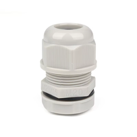 Tête de fixation de câble en plastique Presse-étoupe Connecteur de fil en nylon Presse-étoupe en caoutchouc étanche