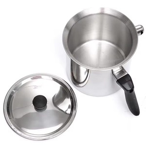 Nouvel ensemble d'outils d'apiculture blancs, marmite de cuisson en acier inoxydable à double paroi de 1,5 L, pot à faire fondre la cire, pot à réchauffer le lait Beeswarm - Product Image 2