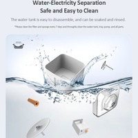 Fontaine à eau intelligente WiFi automatique en acier inoxydable pour chats et chiens