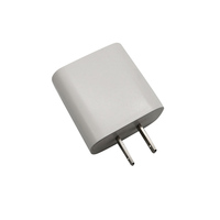 Chargeurs pour appareils mobiles, adaptateurs, double port Type-C, 25 W, charge rapide PD, chargeur de téléphone, prise murale américaine, adaptateur secteur