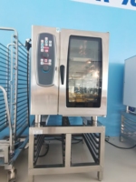 Horno Combinado Eléctrico de Acero Inoxidable Comercial para Cocina de Hotel