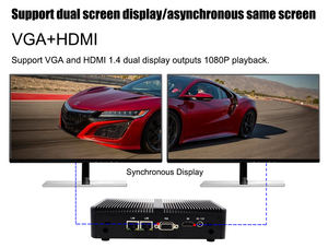 Gegggggeerrj1800 मिनी कंप्यूटर 2rj45 giगा lan 4usb डुअल डिस्प्ले मिनी पीसी 16 जीबी डीबी <span class=keywords><strong>3</strong></span> फैनलेस बिजनेस शांत पीसी - Product Image 3