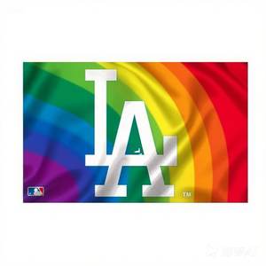 Баннеры с флагами Los Angeles <span class=keywords><strong>Dodgers</strong></span> MLB, 3 'x 5', быстрая доставка, цифровая печать для флагов спортивных мероприятий - Product Image 3