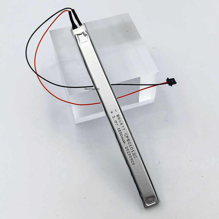 Factory Customized CP5010120 3V 1500mAh Li-MnO2 Battery flexible 