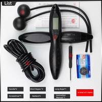 Compteur électronique numérique, corde à sauter, avec comptoir, pour entraînement physique, avec Logo personnalisé, 1 pièce