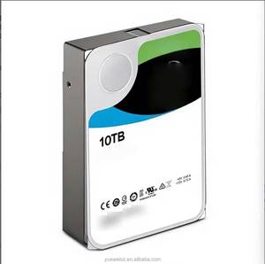 Disque dur d'ordinateur SATA 3.5 Iron Wolf Pro 10 To d'origine, SSD haute vitesse pour serveur NAS de bureau, modèle ST10000NT001 - Product Image 2