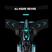 Nouveauté : voiture de course électrique à l'échelle 1/20, 27 MHz, course de drift, radiocommandée, course de montagne, voiture de course F1 RC