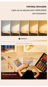 Tam spektrumlu LED göz koruması hayır Blu-<span class=keywords><strong>ray</strong></span> çocuk okuma masası ışık lambaları Plug-in Led öğrenci göz koruması masa lambası - Product Image 4