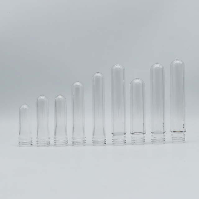 Pet Performs Factory Eco-Friendly PET Material Neck Sizes 20mm/24mm/28mm/55mm Gram Weight 18-24g Colorful Customized Preform for