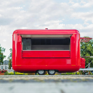 Camion de restauration à deux étages, remorque de bar, chariot à glaces, café, hot-dogs, mobile avec équipement de cuisine complet - Product Image 1